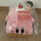 Kirby Ichibankuji Last One Kurumahobari Cake Plush With Bonus