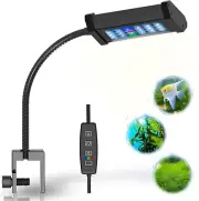Lominie LED Aquarium Light, Full Spectrum Fish Tank Light, Clip on Freshwater...