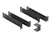 Black Box Rack Mount for KVM Extender, KVM Switch - Black - TAA Compliant