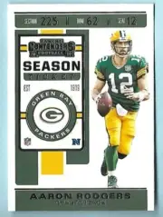 AARON RODGERS 2019 CONTENDERS FOOTBALL SEASON TICKET CARD !!!! #66 PACKERS