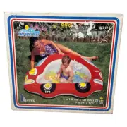 Vintage 2000 Intex The Wet Set Inflatable Kids Pool Kiddie Car Pool