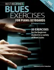 Best Beginner Blues Piano Exercises book/audio files