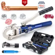 Copper Tube Fittings Hydraulic Pipe Crimping Tool with 1/2 inch,3/4 inch and 1 J