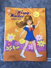Whitman Wispy Walker Paper Doll Book Uneeda Doll Co. NOS 1976 vintage
