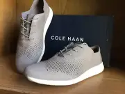 Cole Haan Zerogrand Laser Wing Lace up Grey Women Size 10 EU 40.5 W05123