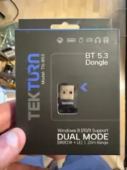 USB Bluetooth 5.3 Adapter Plug-and-Play Nano Design EDR & BLE Compatible Windows