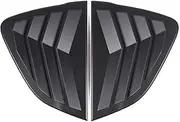 Compatible For Mazda MX-5 2016-2023 ABS Matte Black Car Rear Window Triangle Exterior Shutter Deflector Decoration Modified Accessrories(Matte black)