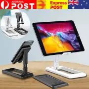Universal Phone Stand Foldable Adjustable Desk Holder For Mobile Phone Tablet AU