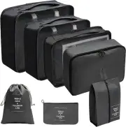 Packing Cubes,7 PCS Travel Storage Bags Multifunctional Clothing Sorting Package