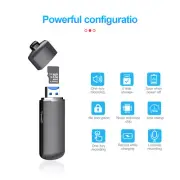Voice-activated Encryption U Disk Dictaphones Mini Digital Audio Recorder