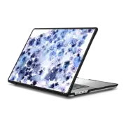 MacBook Pro 16-inch (M1 - M4) Impact Case SPRING BLOSSOMS 2 MACBOOK, BLUE PURPLE PRETTY FLOWERS WATERCOLOR FLORAL GARDEN PAINTING By Ebi Emporium