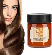 120ml Magical keratin Hair Treatment Mask 5 Seconds Repairs Advanced Molecular Hair Conditioner Root Hair Tonic Keratin Hair & Scalp Treatment Return Bouncy Restore Healthy Soft Hair Care Essence