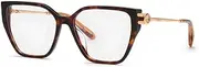 [Chopard] Prescription Eyewear Frames Unisex, Shiny Classic Havana, 56