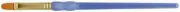 Crafter's Choice Gold Taklon Filbert Brush Size 8
