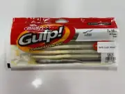 BERKLEY GULP! ** 7" SR CRAWLER** SMELT " GSRC7-SMLT " 1 - DOZEN CRAWLERS