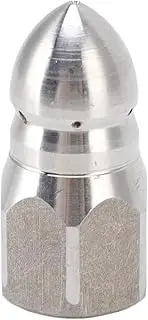 Stainless Steel Sewer Jetting Nozzle – High Pressure G1/4 Thread Tip for Drain Pipe Power Washer