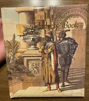 New Unused The William Shakespeare Address Book w/ 10 Color Plates Pictures D3