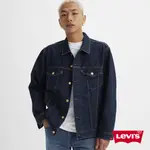 LEVIS TYPE 3經典舒適牛仔外套 / 限定金扣/大紅印花/雪花棉深藍 男款 A5782-0016 熱賣單品