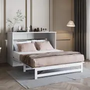 Jaxen Smart Queen Foldout Murphy Bed with Storage