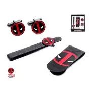 Licensed Marvel Deadpool Stainless Steel Mens Gift Set