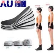 Arch Tall Insert Increase Height Insoles Heel Support Shoe Cotton Pa Memory