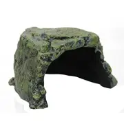 Reptile Rock Hideout Reptile Rock Hide Cave Aquarium Habitat Décor Rock Torto...