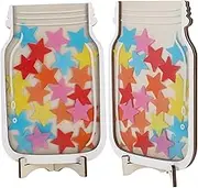 FUTUREORYY Piece Magnetic Reward Jar Classroom Kit Star Jar System Home School Behavior Incentive