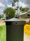 100mm x 100mm Fencing Capping 10x Caps MERBAU Aluminum Post Cap