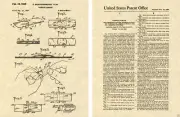 US PATENT for the BAND AID Art Print READY TO FRAME 1958 bandaid