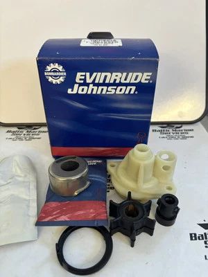 NEW Genuine OEM Evinrude Johnson 0763736 Water Pump & Impeller Kit 0387362