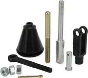 Nutriess Master Cylinder Rod Kit Adjustable Eyelet Clevis Metal Construction Long Lasting Components for G M 1950 to 1970 Automotive Brake System Replacement