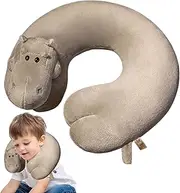 Kids Travel Neck Pillow - Animal U-Shaped Neck Pillow - Soft Travel Pillows for Airplanes, Children U-Shape Neck Support Pillow for Relaxation