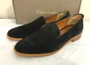 New Franco Sarto Women's Suede Slip-On Loafer Shoes - SIZE 6, 9 - BLACK