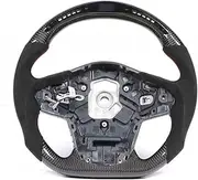 Steering Wheels Carbon Fiber LED Shift Lights Display Steering Wheel Replacement Compatible With Toyota GR Supra A90 2020-2022