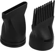 GANAZONO 2pcs Hair Dryer Nozzle Diffuser Attachment Rotating Brush for Blow Dryer Hair Styling Tool Heat Resistant Construction