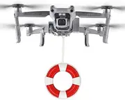 HeiyRC BRDRC AIR 2S Payload Airdrop System,Transport Release with Landing Gear Wedding Ring Thrower Fishing Bait Clip Delivery Advertising Rescue Kit for DJI Mavic 2 Accessories Grey