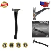 21oz Curved Hickory Handle Hammer - Top Quality Wood Tool for Craftsmen