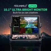 FEELWORLD LUT11S SDI 10.1" 2000nit DSLR Camera Field Monitor 3D LUT Touch Screen