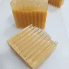 4x handmade honey goats milk soaps