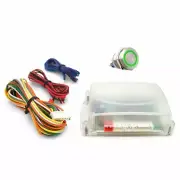 One Touch Engine Start Kit - Green illuminated Button suspension front parts (for: Porsche)