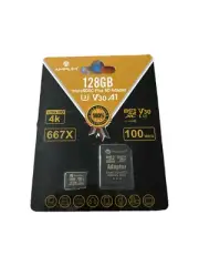 New Amplim 128GB Micro SD Card Plus SD Adapter Memory Card