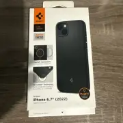 Spigen - Core Armor MagFit Case for Apple iPhone 14 Plus (6.7") Black ACS04649