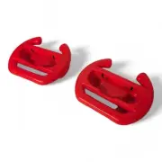 Nintendo Switch 2-Pack Super Street Racer Steering Wheels (Red) for NS Joy-Con