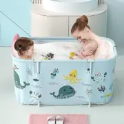 Folding Bathtub Portable Non-Inflatable Outdoor Tub Household Bathtub for Adults and Children