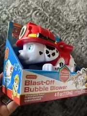 Nickelodeon Paw Patrol Marshall Bubble Blower Action Blast Off NEW Nickelodeon