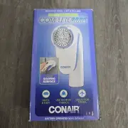 Conair Battery Operated Fabric Defuzzer/Shaver, White, Regular