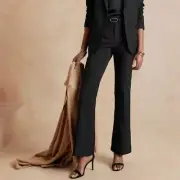 NWT! Banana Republic Black Giovanna Sculpted Bootcut Pants - Size 14
