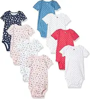 [Carter's] Baby Girls' 8-Pack Short-Sleeve Bodysuits