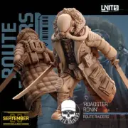 Route Raiders - 'Roadster Ronin' - v2 | DnD Miniatures | Tabletop Gaming |