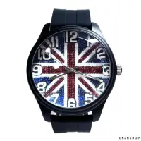 在飛比找momo購物網優惠-【ENANSHOP 惡南宅急店】英國旗造型手錶 大錶頭流行錶